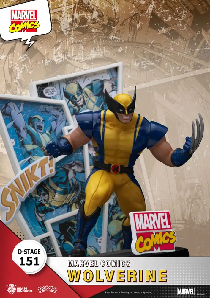 Marvel D-Stage PVC Diorama Wolverine 16 cm fotografija izdelka