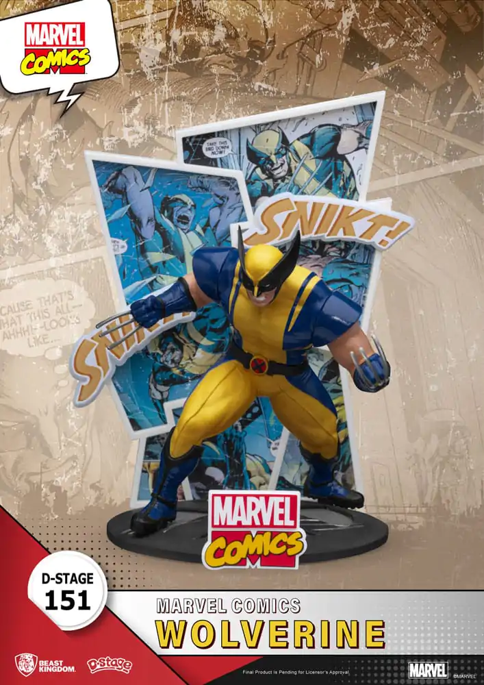 Marvel D-Stage PVC Diorama Wolverine 16 cm fotografija izdelka