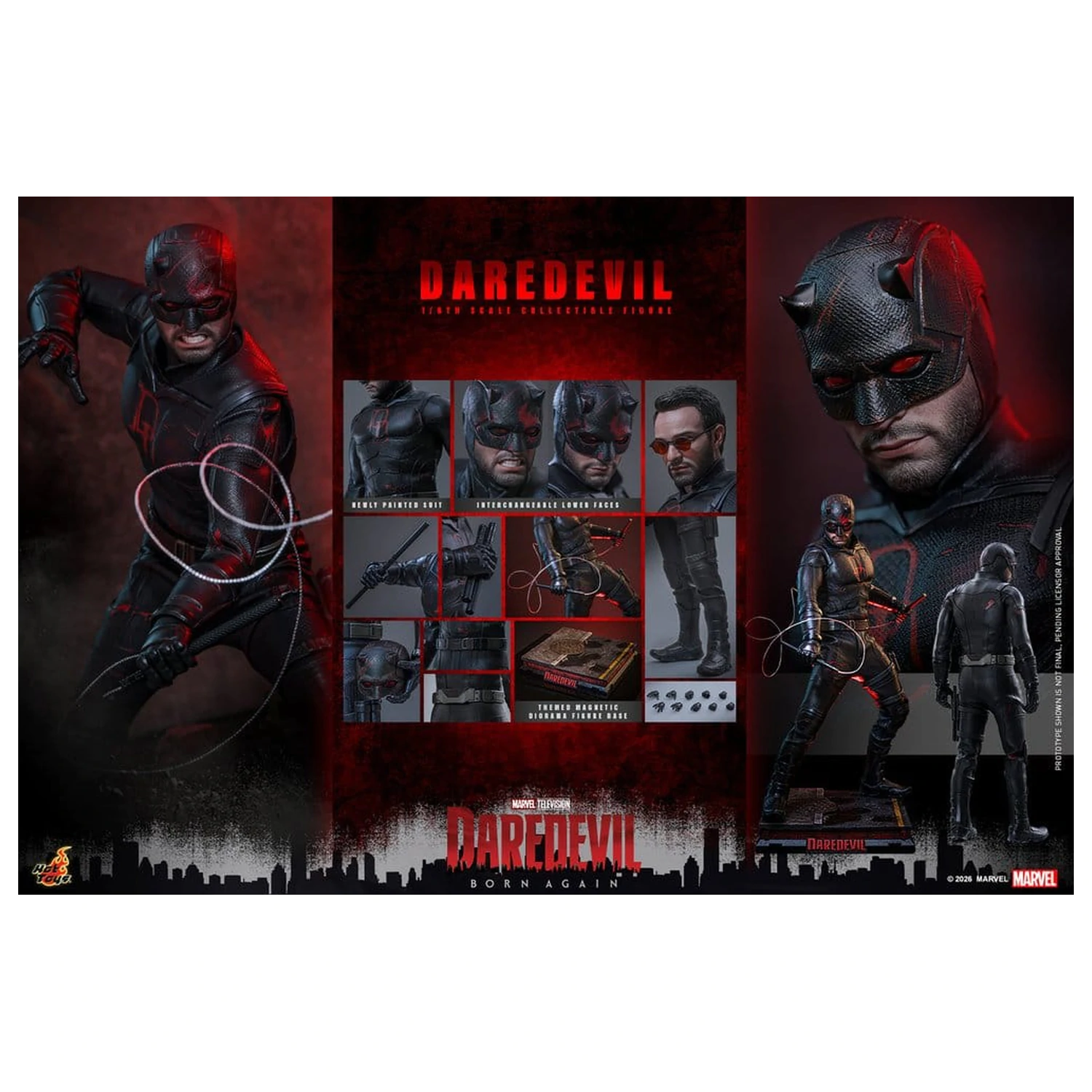 Marvel Daredevil: Born Again figurica 1/6 Daredevil 30 cm fotografija izdelka