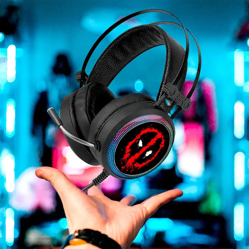 Marvel Deadpool Gaming slušalke fotografija izdelka