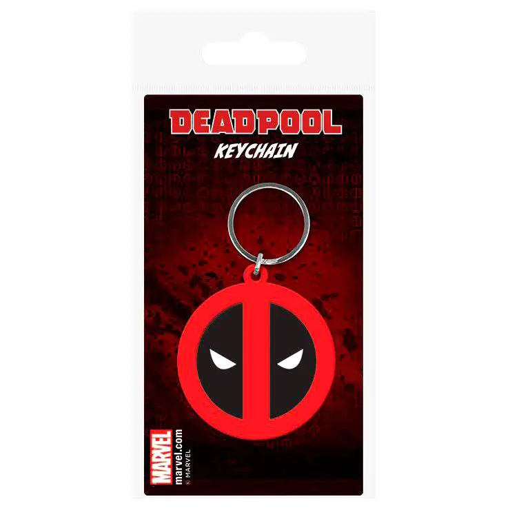 Marvel Comics Gumijasti Keychain Deadpool Symbol 6 cm fotografija izdelka