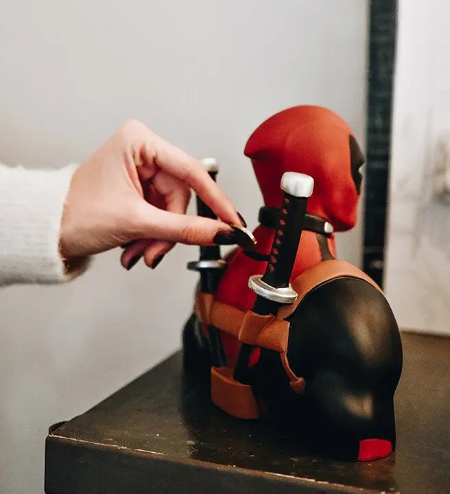 Marvel Deadpool škatla za denar poprsje 20 cm fotografija izdelka