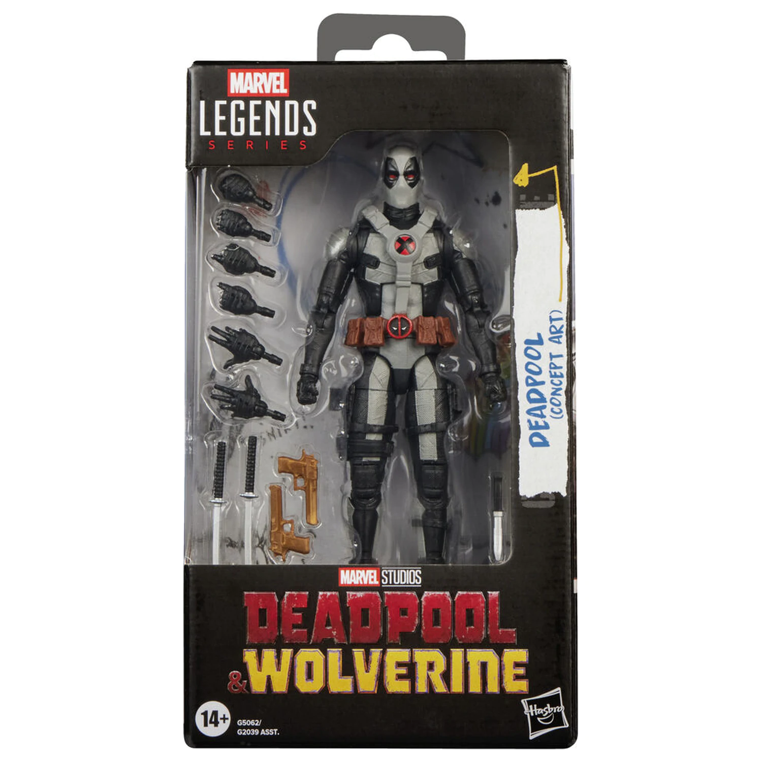 Marvel Deadpool & Wolverine Deadpool Concept Art akcijska figura fotografija izdelka