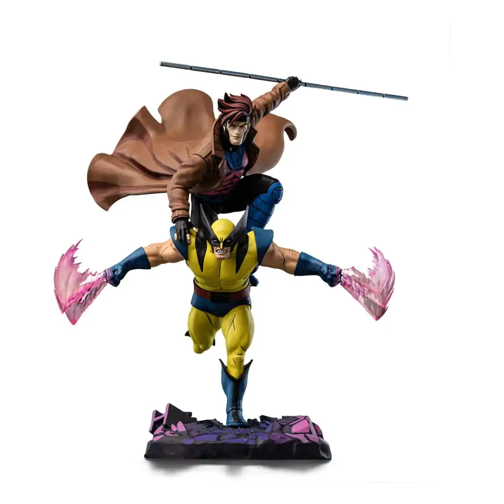 Marvel Deluxe Art Scale kip 1/10 X-Men '97 Gambit & Wolverine 29 cm fotografija izdelka