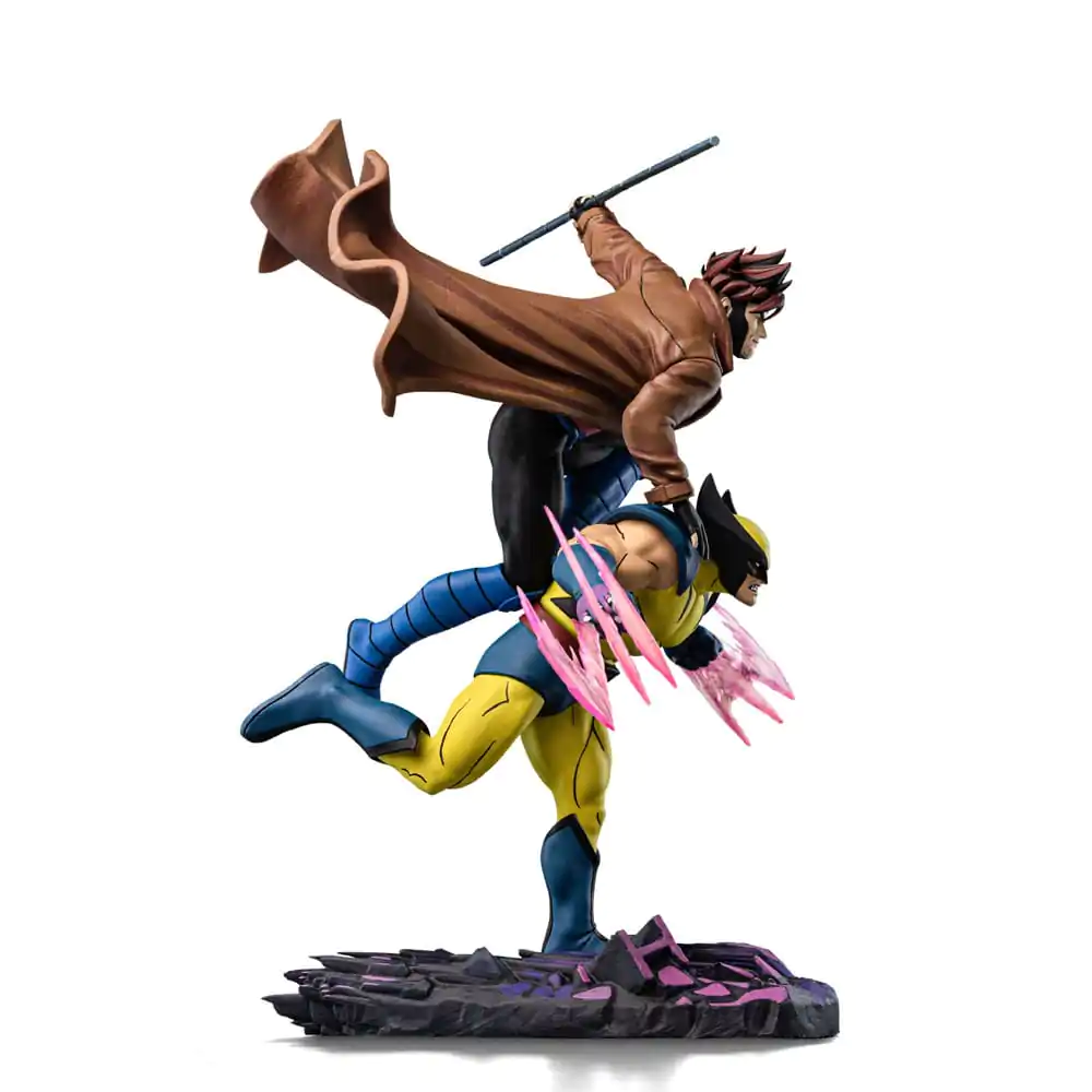 Marvel Deluxe Art Scale kip 1/10 X-Men '97 Gambit & Wolverine 29 cm fotografija izdelka