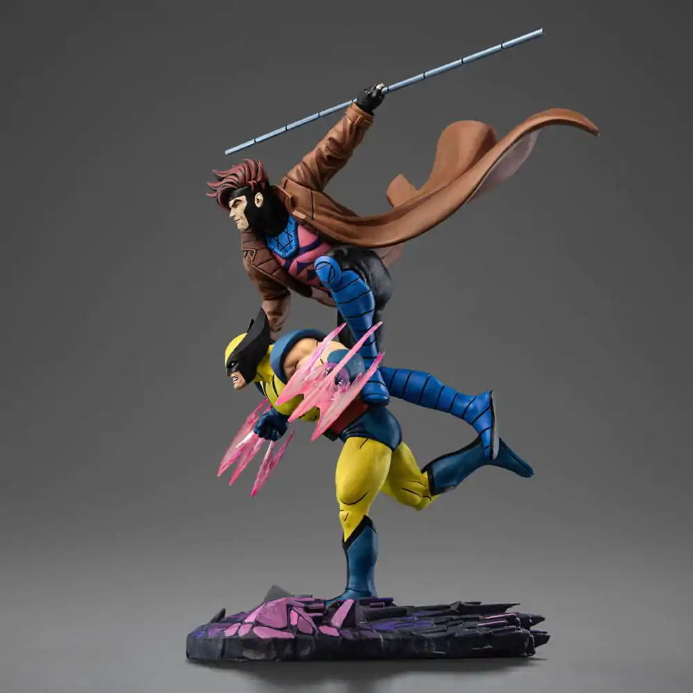 Marvel Deluxe Art Scale kip 1/10 X-Men '97 Gambit & Wolverine 29 cm fotografija izdelka