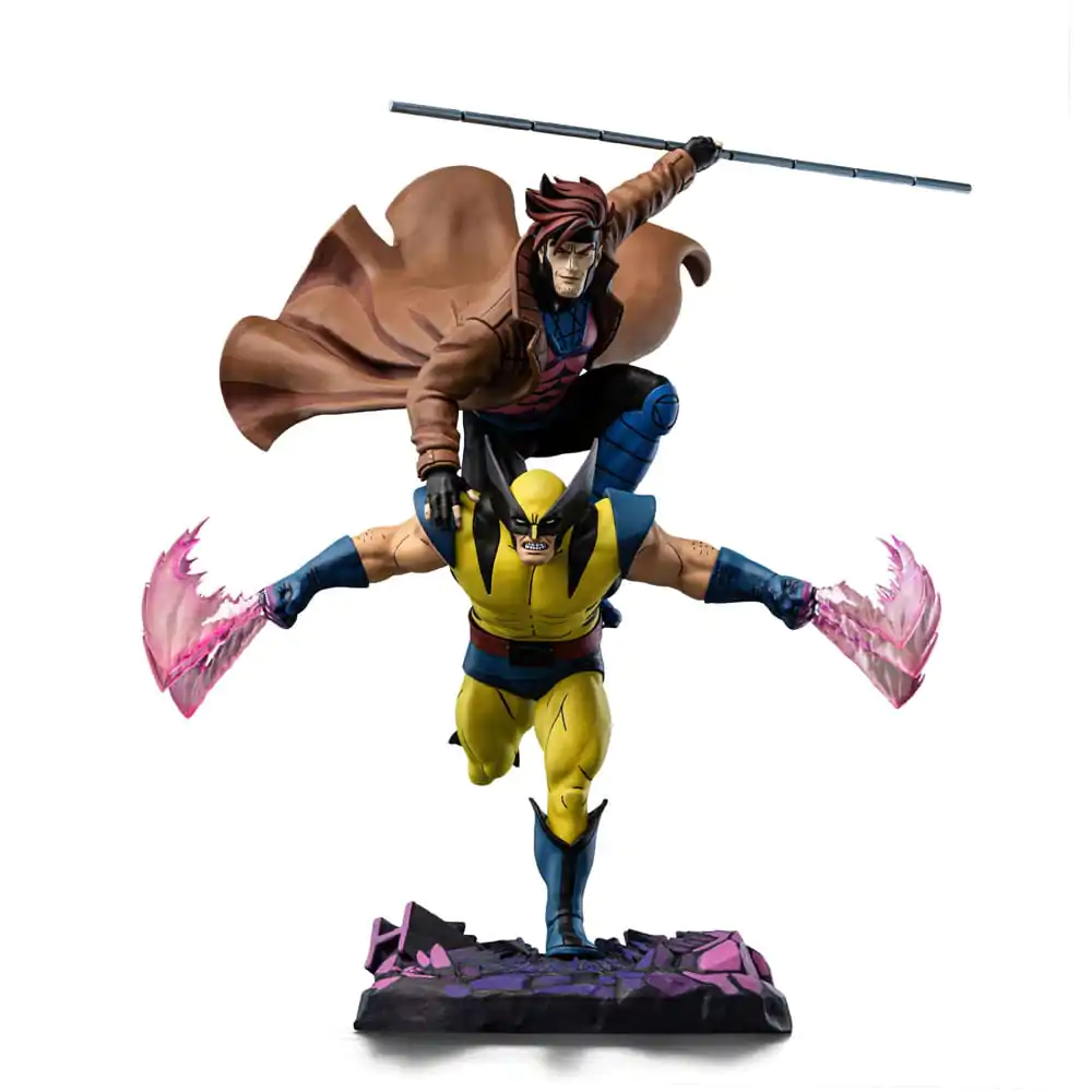 Marvel Deluxe Art Scale kip 1/10 X-Men '97 Gambit & Wolverine 29 cm fotografija izdelka