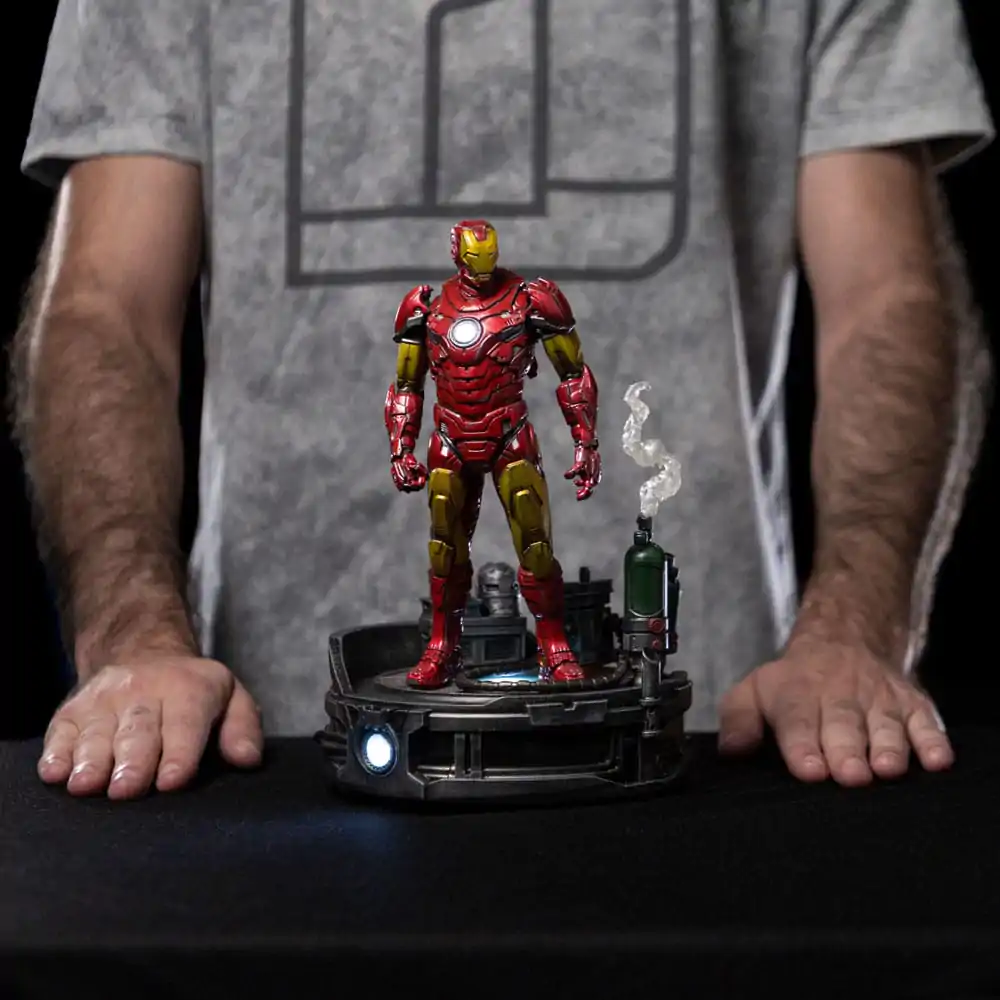 Marvel Deluxe Art Scale kip 1/10 Iron Man Unleashed 23 cm fotografija izdelka