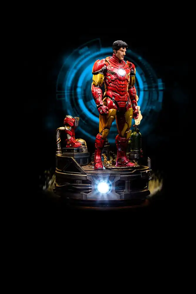 Marvel Deluxe Art Scale kip 1/10 Iron Man Unleashed 23 cm fotografija izdelka