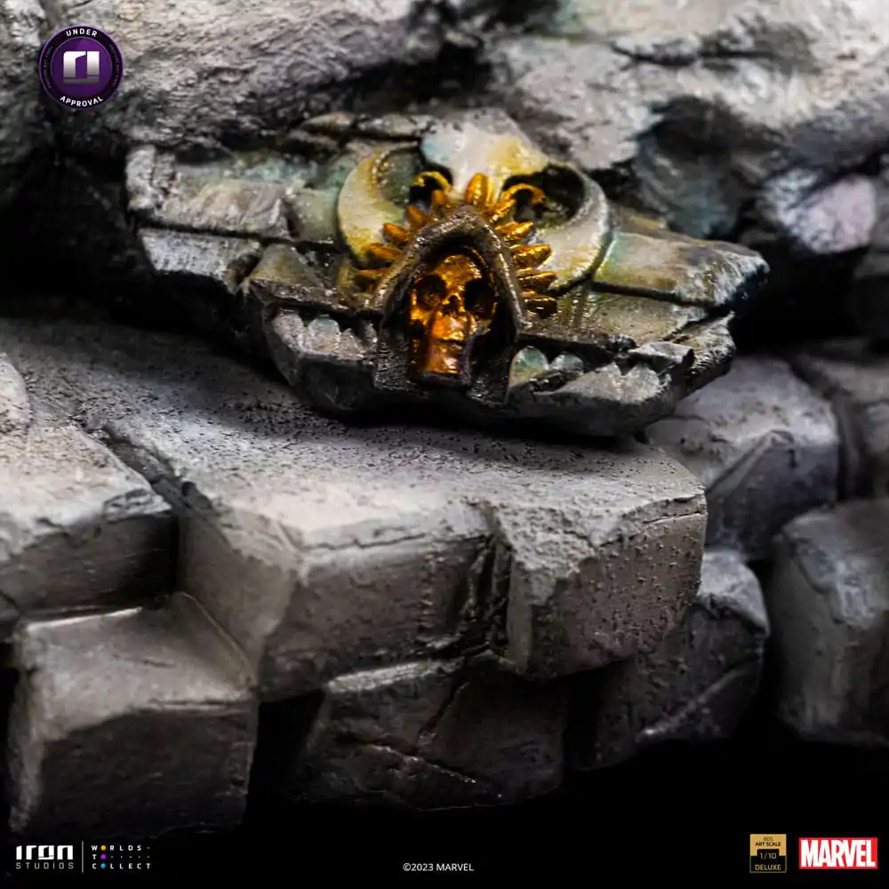 Marvel Deluxe BDS Art Scale Socha 1/10 Thanos Infinity Gaunlet Diorama 42 cm fotografija izdelka