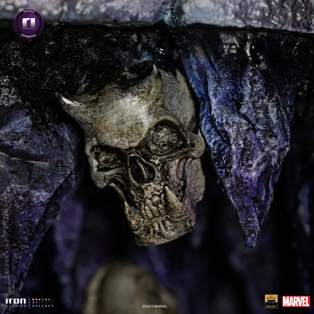 Marvel Deluxe BDS Art Scale Socha 1/10 Thanos Infinity Gaunlet Diorama 42 cm fotografija izdelka