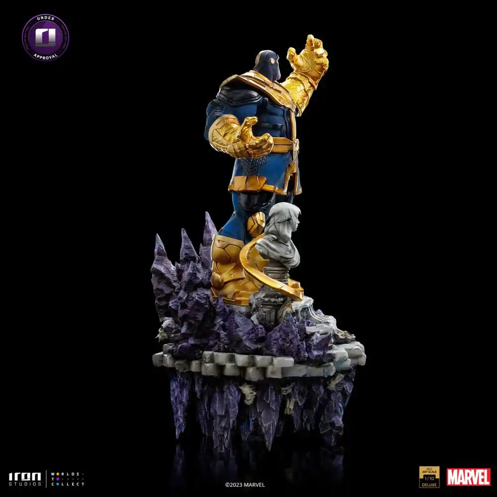Marvel Deluxe BDS Art Scale Socha 1/10 Thanos Infinity Gaunlet Diorama 42 cm fotografija izdelka