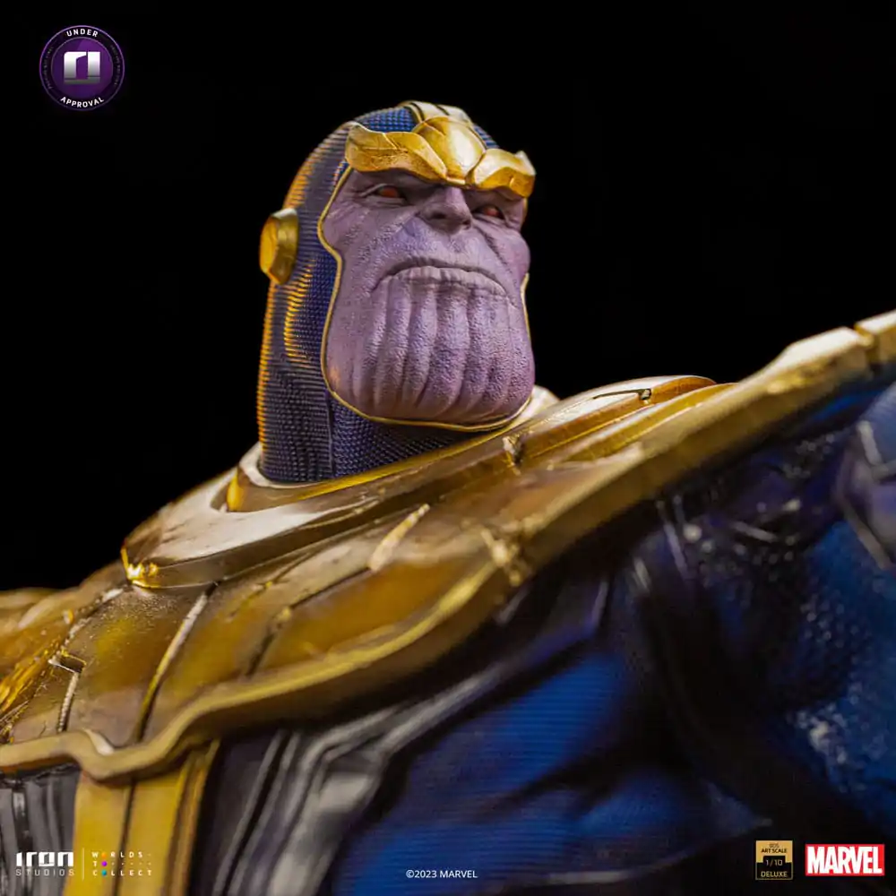 Marvel Deluxe BDS Art Scale Socha 1/10 Thanos Infinity Gaunlet Diorama 42 cm fotografija izdelka