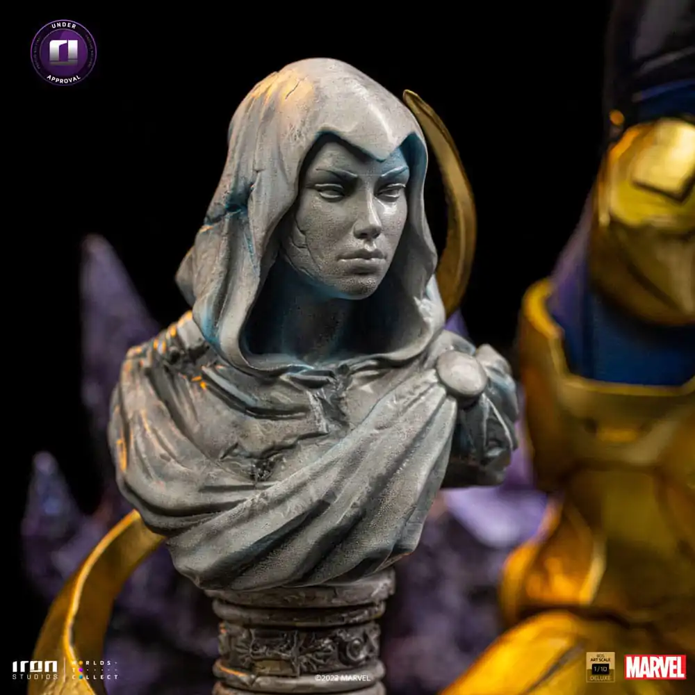 Marvel Deluxe BDS Art Scale Socha 1/10 Thanos Infinity Gaunlet Diorama 42 cm fotografija izdelka