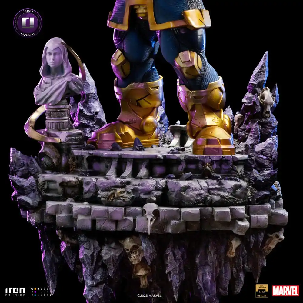 Marvel Deluxe BDS Art Scale Socha 1/10 Thanos Infinity Gaunlet Diorama 42 cm fotografija izdelka