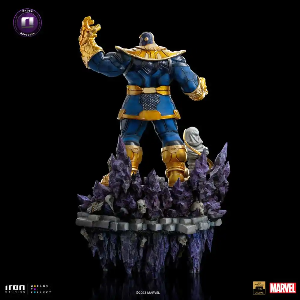 Marvel Deluxe BDS Art Scale Socha 1/10 Thanos Infinity Gaunlet Diorama 42 cm fotografija izdelka