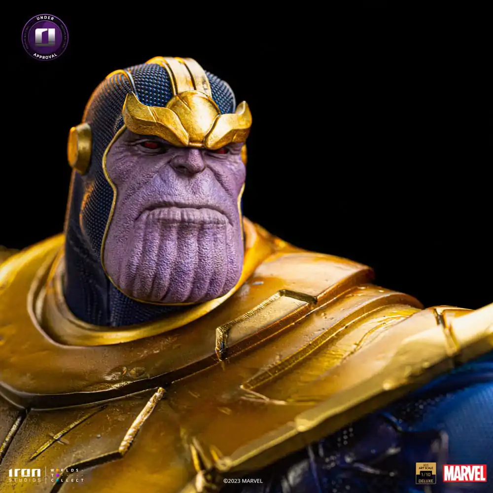 Marvel Deluxe BDS Art Scale Socha 1/10 Thanos Infinity Gaunlet Diorama 42 cm fotografija izdelka