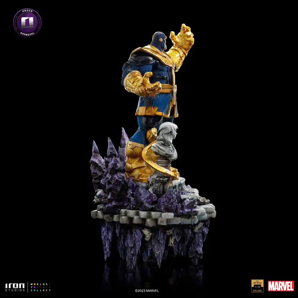 Marvel Deluxe BDS Art Scale Socha 1/10 Thanos Infinity Gaunlet Diorama 42 cm fotografija izdelka