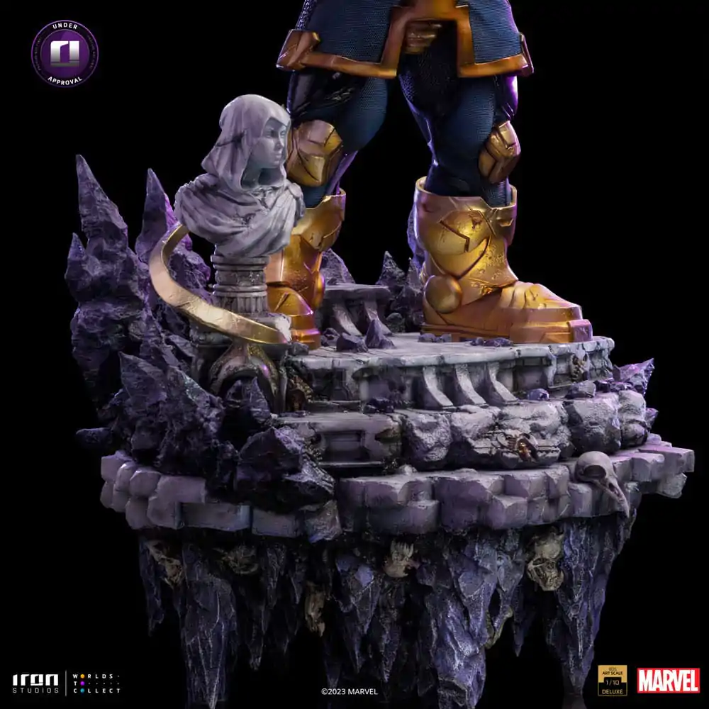 Marvel Deluxe BDS Art Scale Socha 1/10 Thanos Infinity Gaunlet Diorama 42 cm fotografija izdelka