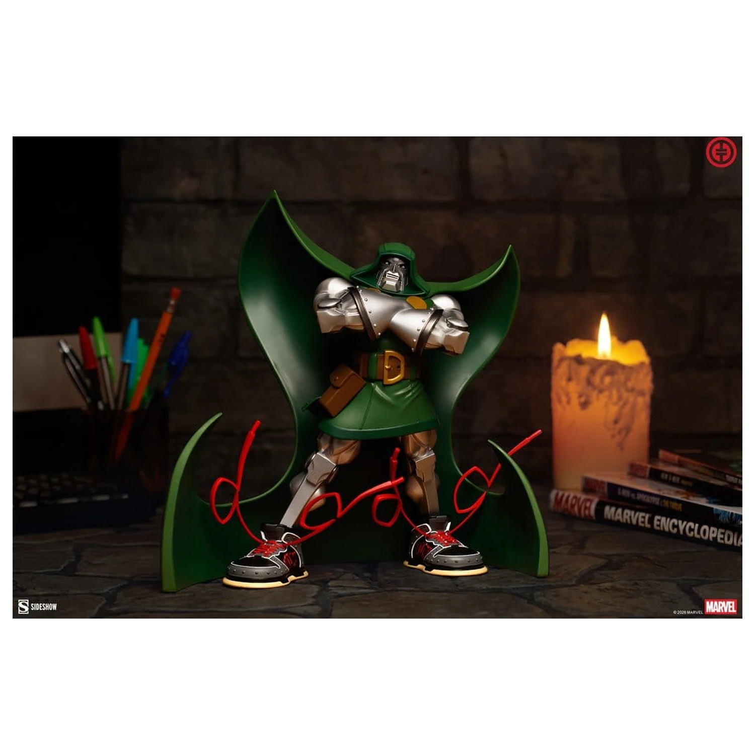 Marvel Designer zbirateljski kip Dr. Doom 25 cm fotografija izdelka