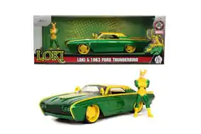 Marvel modelček iz tlačno litega materiala 1/24 Ford Thunderbird Loki fotografija izdelka