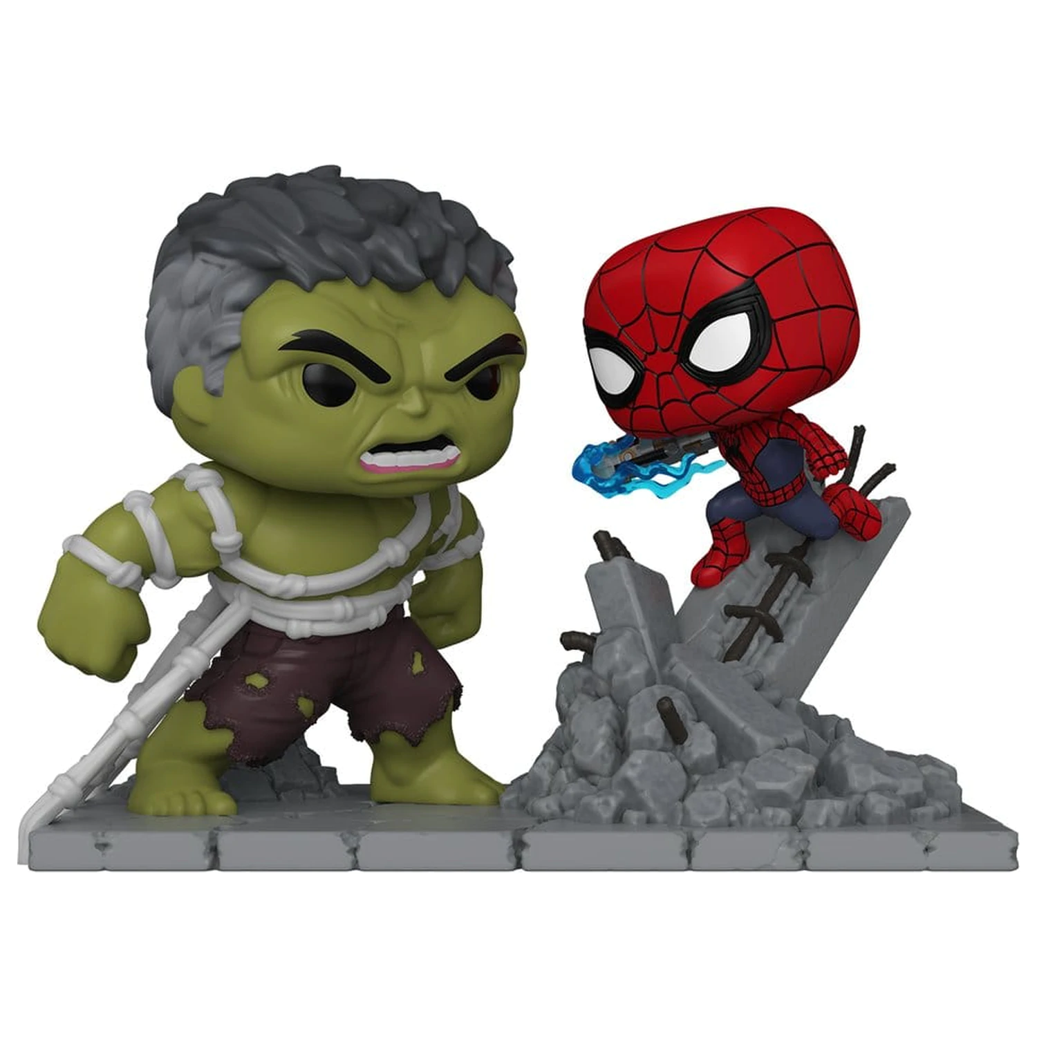 Marvel diorama Funko POP! Moment Spider-Man v Hulk fotografija izdelka