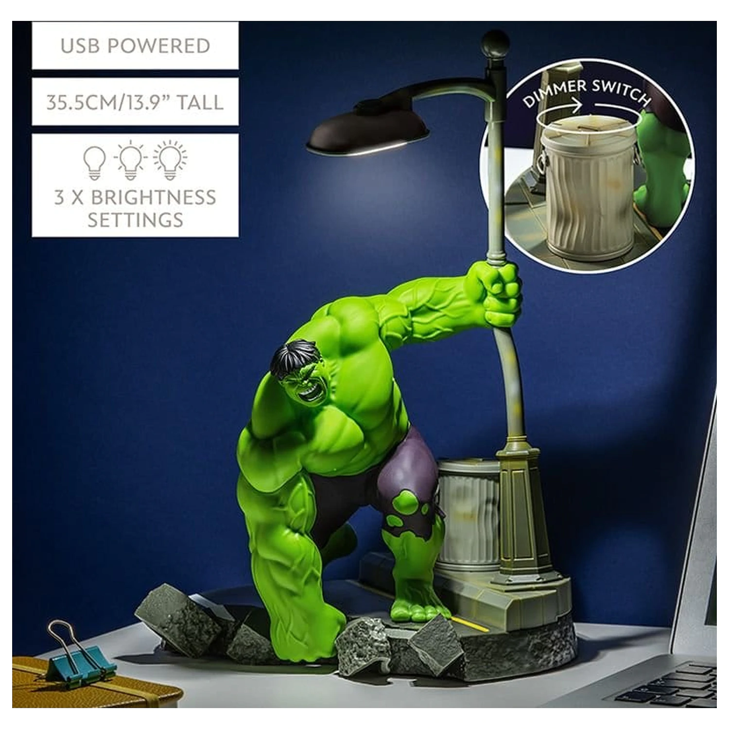 Marvel Diorama Lučka Hulk fotografija izdelka