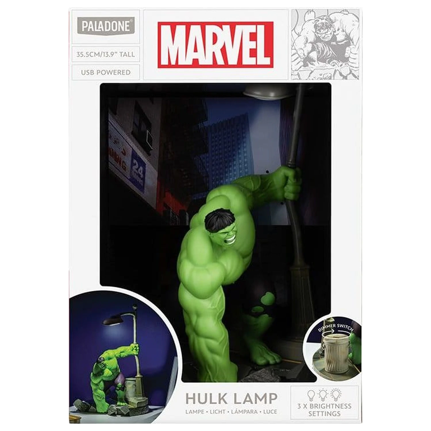 Marvel Diorama Lučka Hulk fotografija izdelka