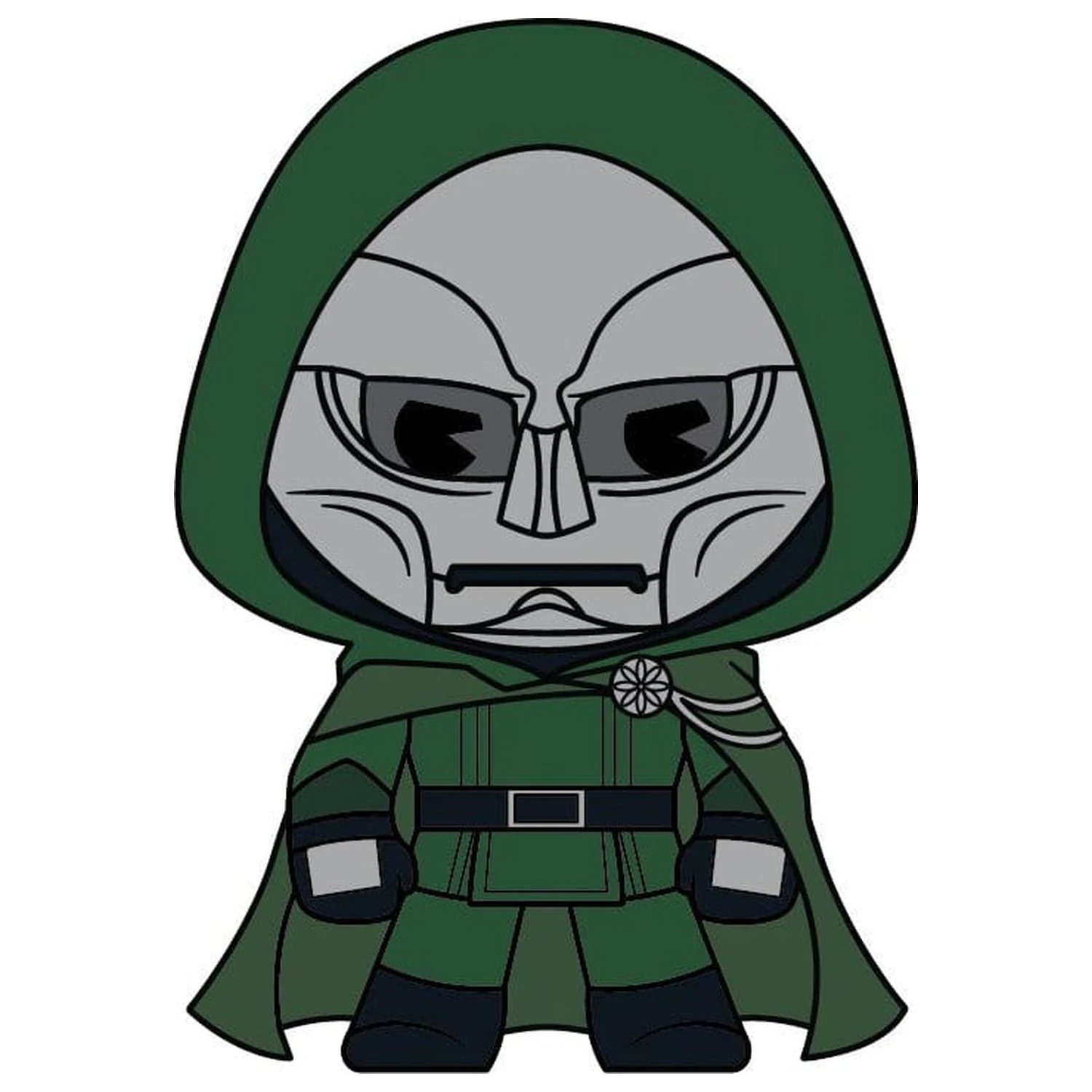 Marvel 3D penasti magnet Dr. Doom fotografija izdelka