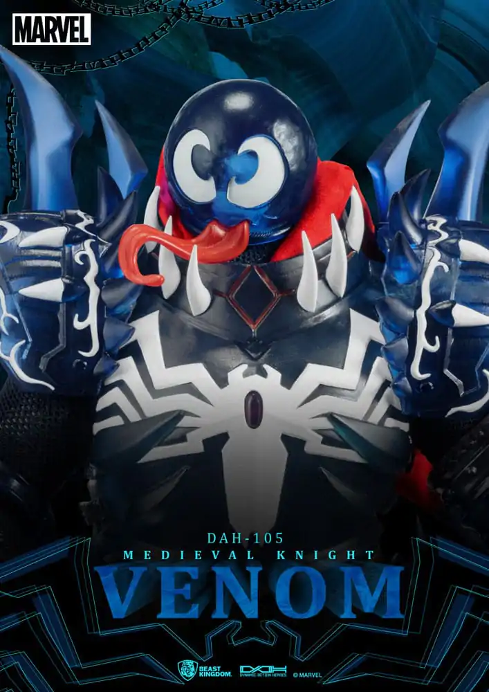 Marvel Dynamic 8ction Heroes Akcijska figura 1/9 Srednjeveški vitez Venom 23 cm fotografija izdelka