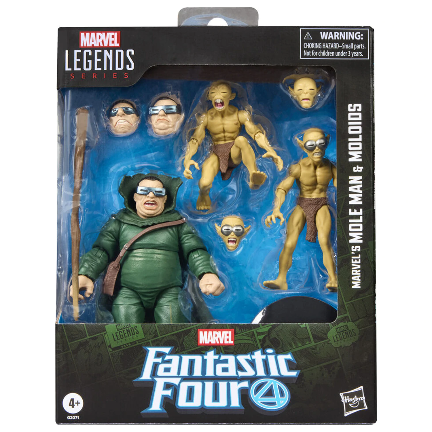 Marvel Fantastic Four Marvels Mole Man & Moloios komplet figur 15cm fotografija izdelka
