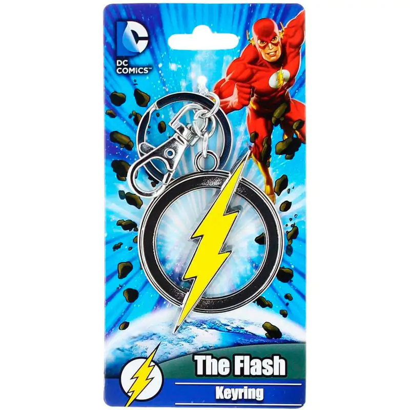 Marvel Flash logo obesek za ključe 6 cm fotografija izdelka