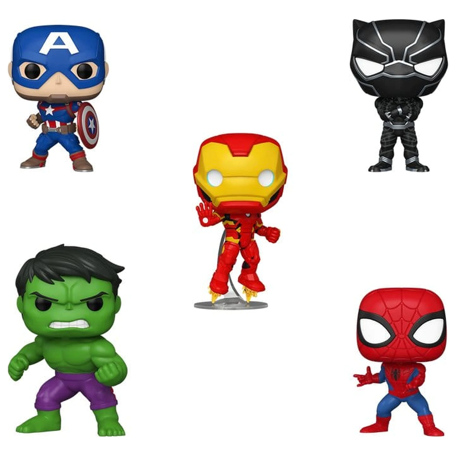 Marvel Funko POP! Vinilna figura komplet 5 pakiranj 9 cm fotografija izdelka