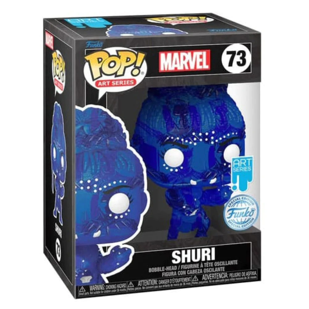Marvel POP! Artist Series Vinilna Figura Shuri 9 cm fotografija izdelka