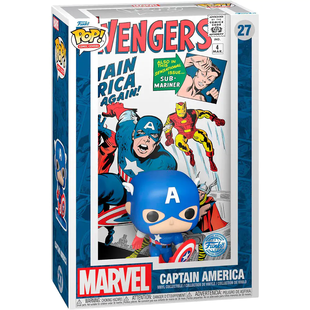 Marvel POP! Comic Cover Vinilna Figura Avengers #4 (1963) fotografija izdelka