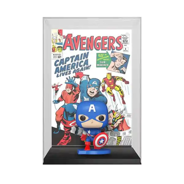 Marvel POP! Comic Cover Vinilna Figura Avengers #4 (1963) 9 cm fotografija izdelka