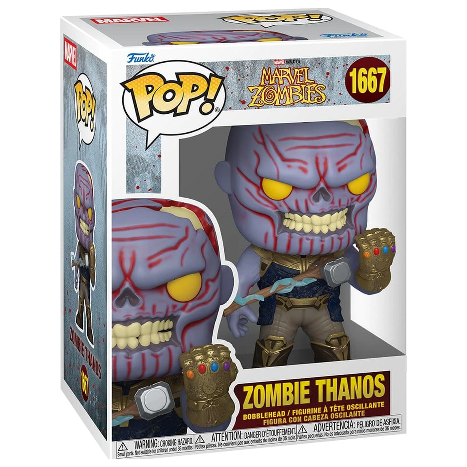 Marvel Funko POP! Comics vinilna figura Zombie Thanos 9 cm fotografija izdelka