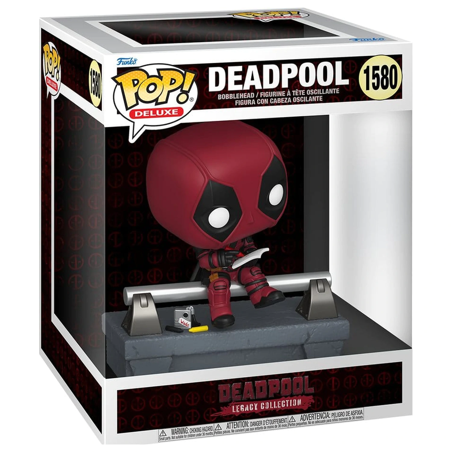 Marvel Funko POP! Deluxe vinilna figura Deadpool on Bridge 9 cm fotografija izdelka