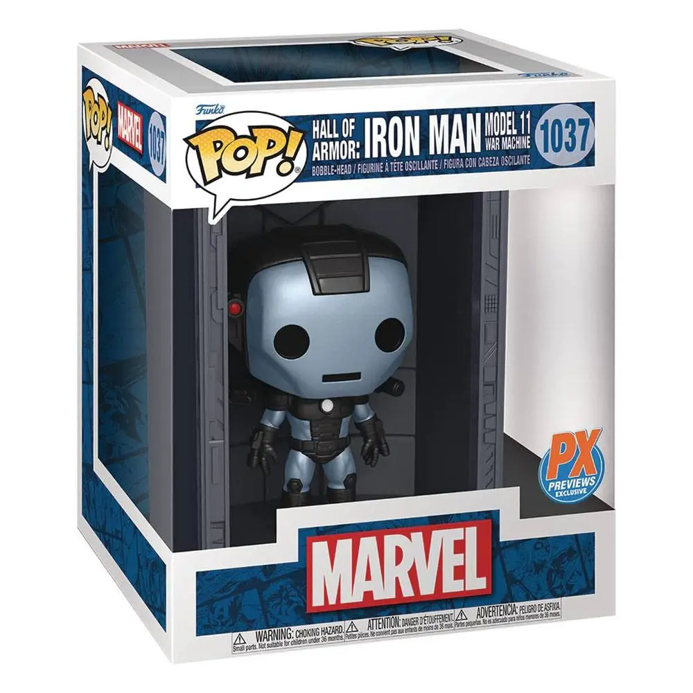 Marvel POP! Deluxe Vinil Figura Hall of Armor Iron Man Model 11 War Machine PX Exclusive 9 cm fotografija izdelka