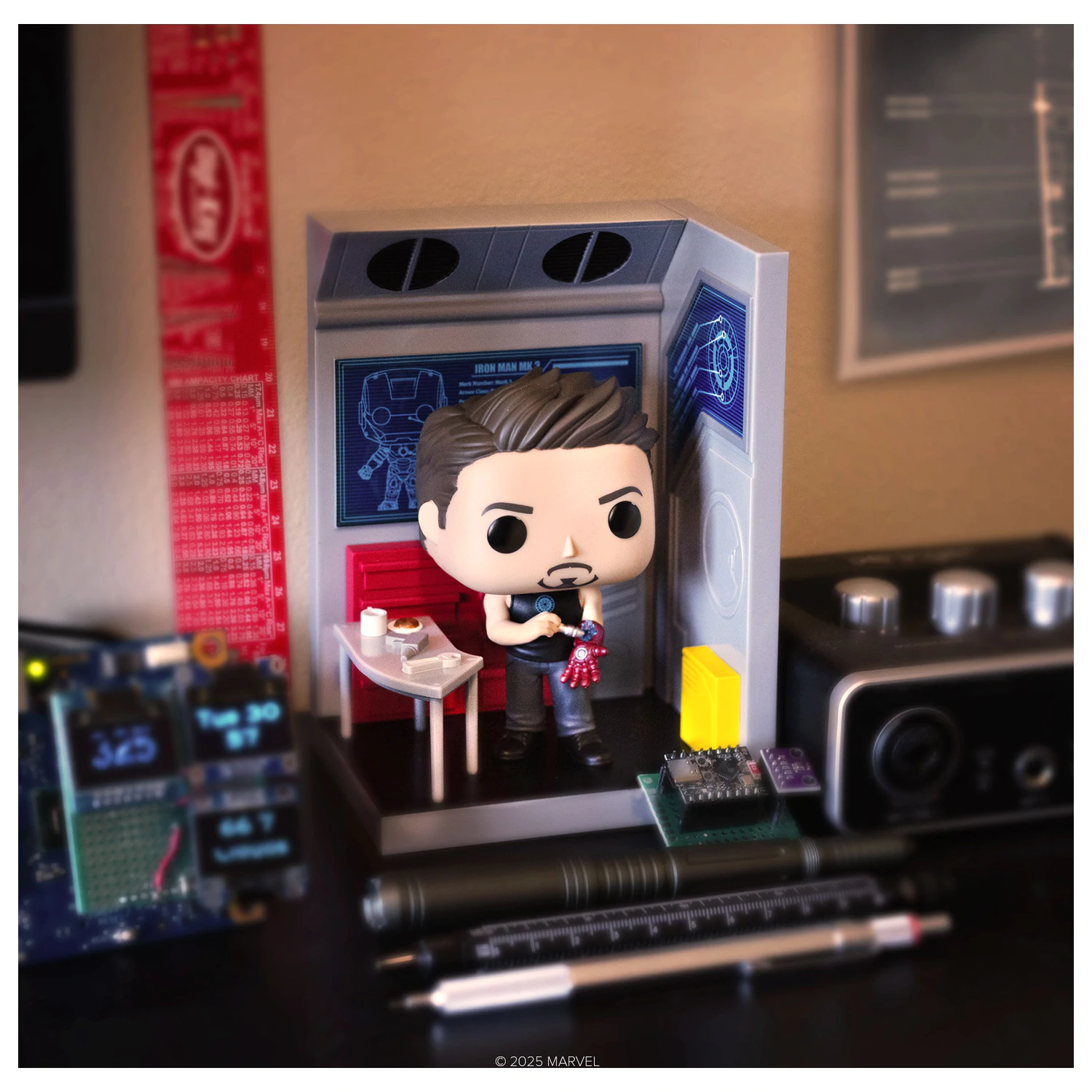 Marvel Funko POP! Nooks Vinyl Figura Tony's Garage 9 cm fotografija izdelka