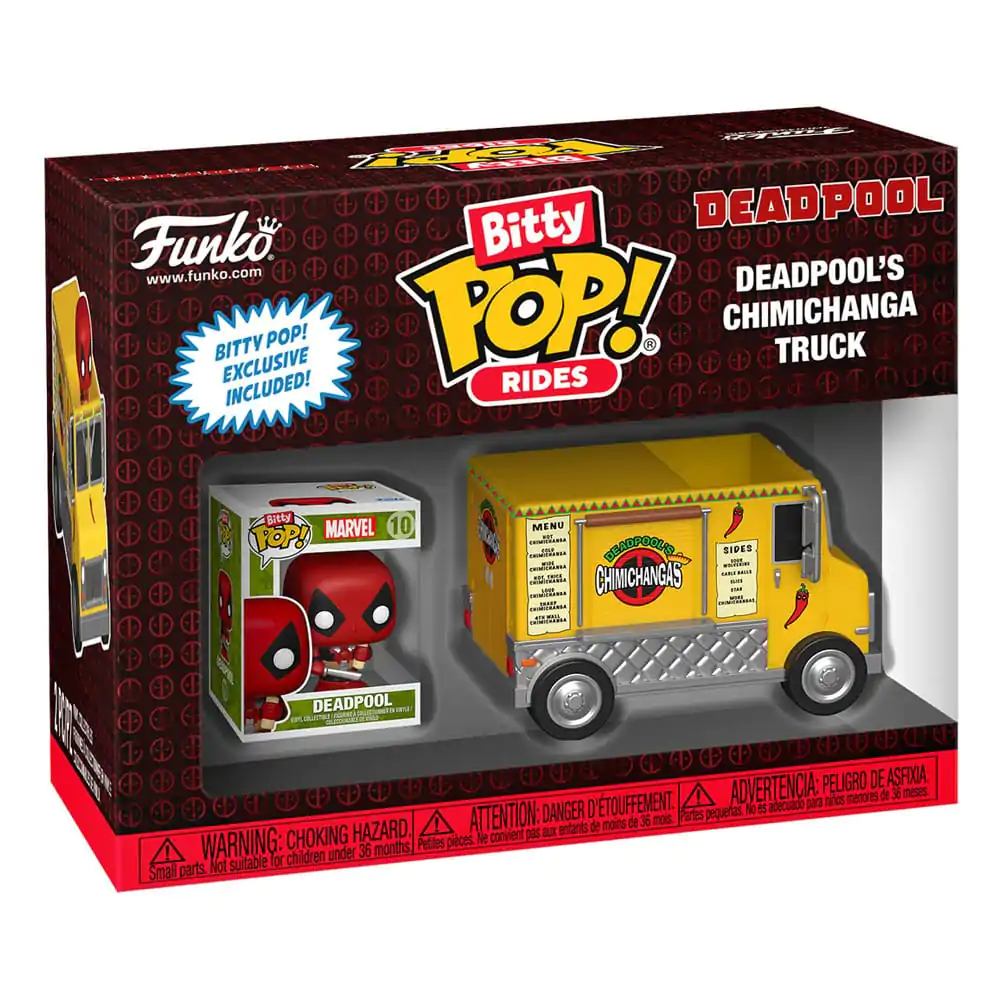 Marvel Funko POP! Rides Vinil figura Deadpool s Chimichanga Tovornjakom 2,5 cm fotografija izdelka