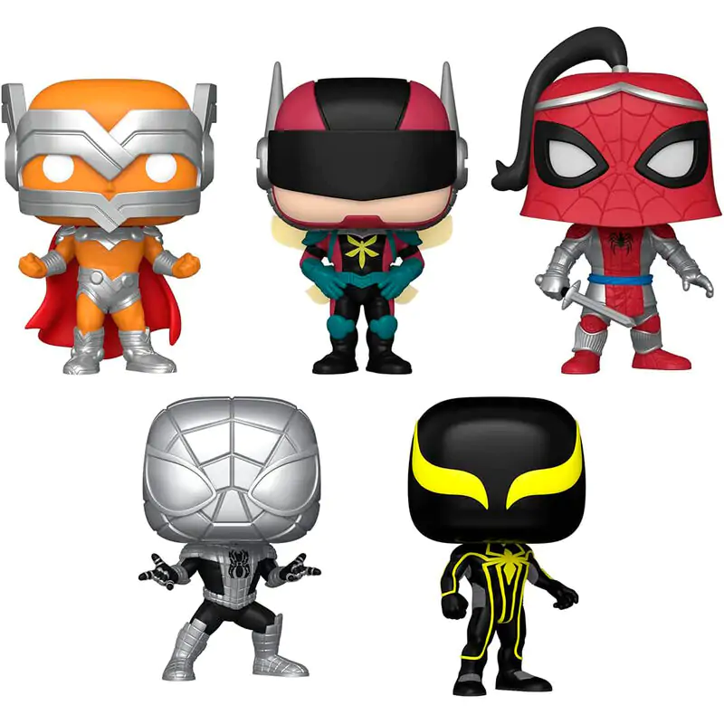 Marvel POP! Vinyl figuric 5-Pack Year of the Spider Special Edition 9 cm fotografija izdelka