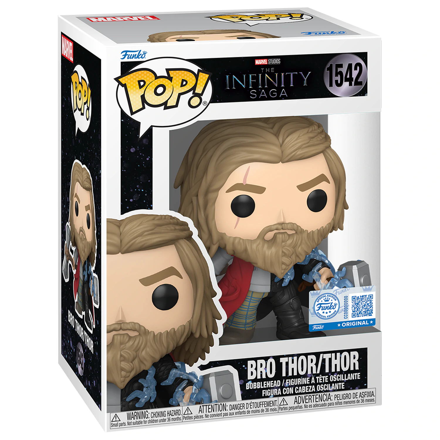 Marvel Funko POP! vinilna figura Split- Thor/Bro Thor Exclusive 9 cm fotografija izdelka