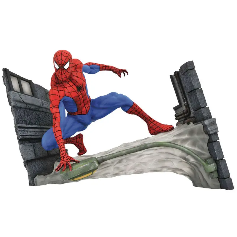 Marvel Comic Gallery PVC Kip Spider-Man Webbing 18 cm fotografija izdelka