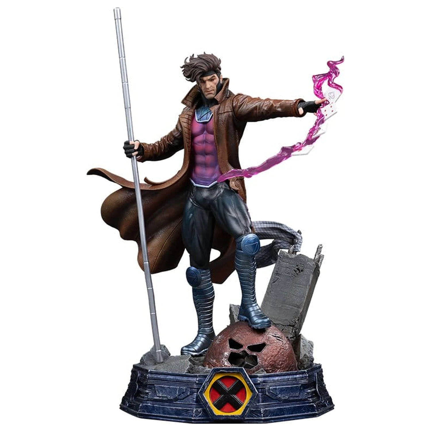 Marvel Gambit Unleashed Art Scale kip 1/10 Gambit fotografija izdelka
