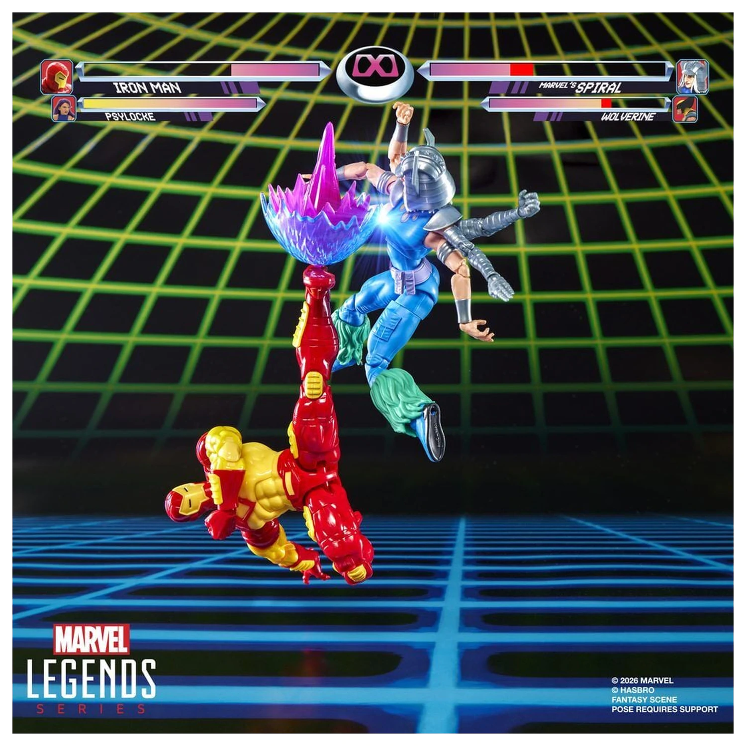 Marvel Games Iron Man proti Marvel Spiralni paket 2 figur 15cm fotografija izdelka