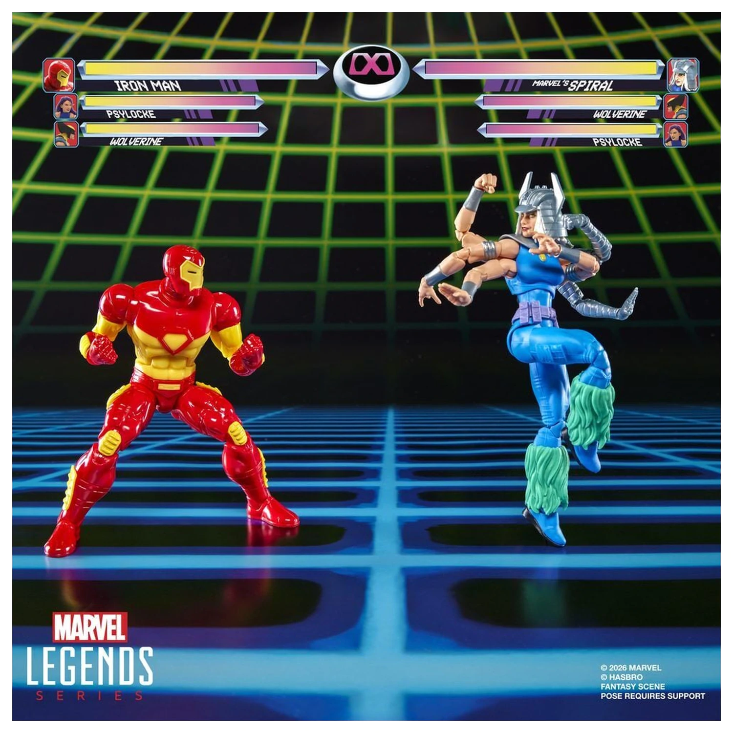 Marvel Games Iron Man proti Marvel Spiralni paket 2 figur 15cm fotografija izdelka