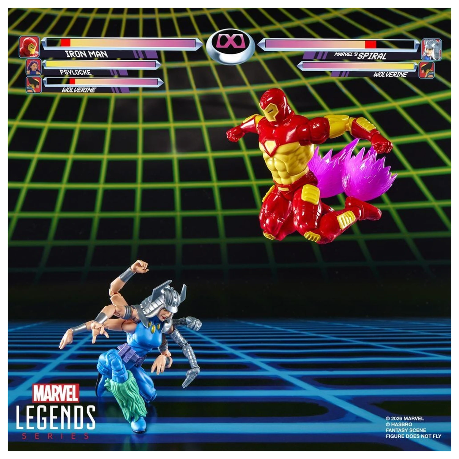 Marvel Games Iron Man proti Marvel Spiralni paket 2 figur 15cm fotografija izdelka