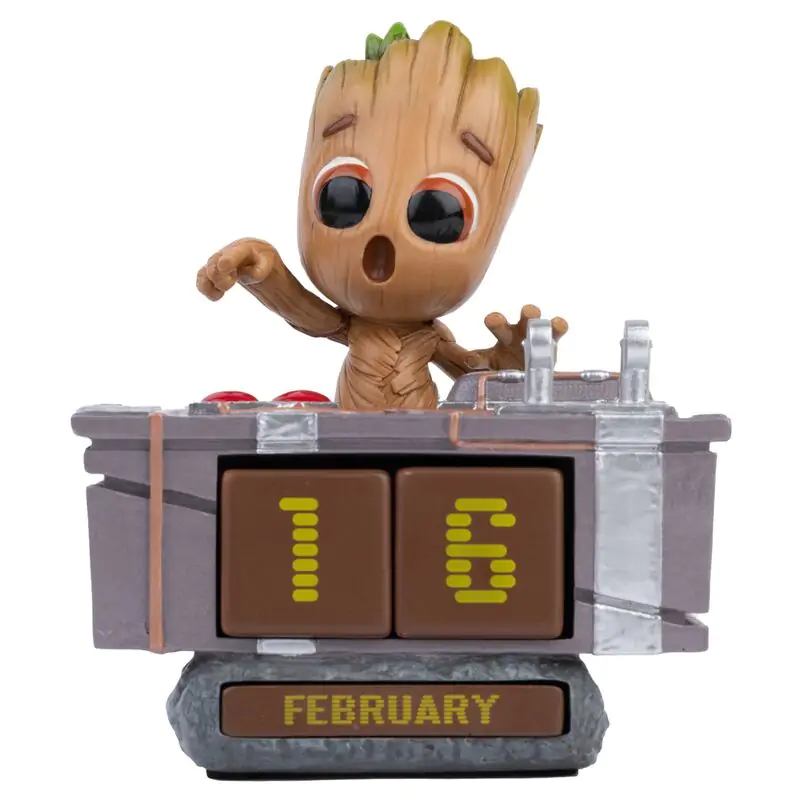 Marvel Guardians of the Galaxy Groot Death Button 3D večni koledar fotografija izdelka