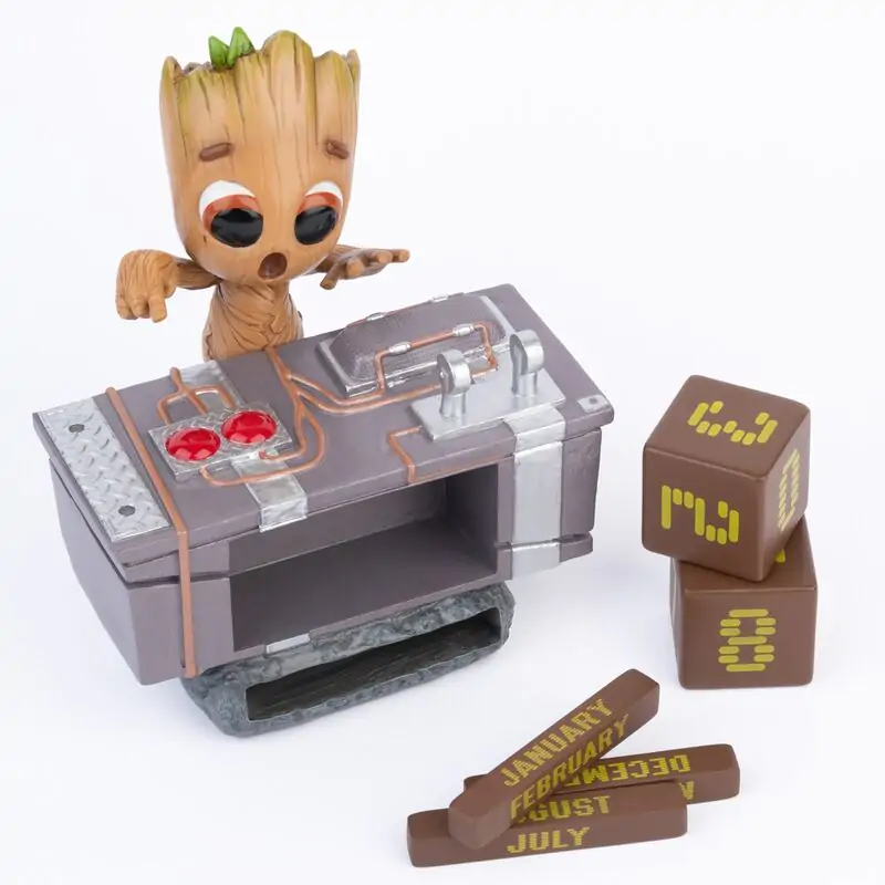 Marvel Guardians of the Galaxy Groot Death Button 3D večni koledar fotografija izdelka